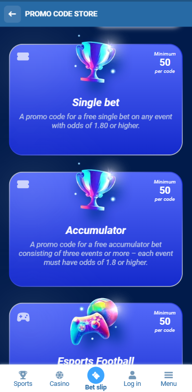 1xBet Promo Code Store